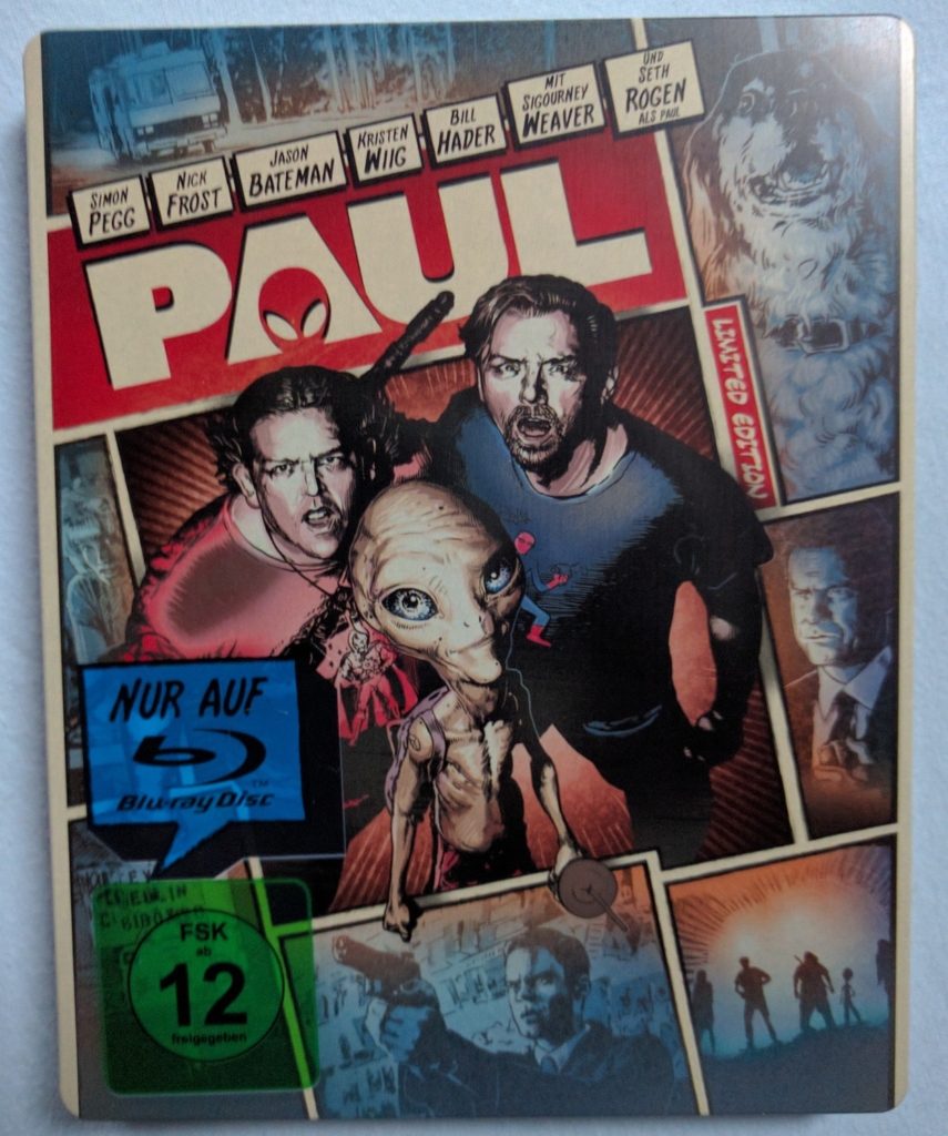 Paul - Ein Alien auf der Flucht Steelbook