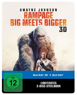 Rampage: Big Meets Bigger 3D Steelbook