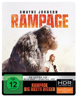 Rampage: Big Meets Bigger 4K Ultra HD Steelbook