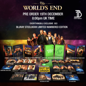 EverythingBlu The Worlds End Blu Box - Blu-ray SteelBook Collectors Edition