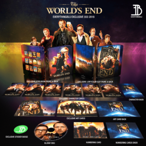 EverythingBlu The Worlds End Lenticular Slip Blu-ray Steelbook