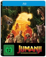 Jumanji: Willkommen im Dschungel Blu-ray Steelbook