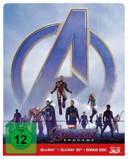 Avengers Endgame 3D Steelbook