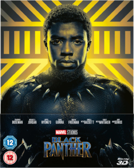 Black Panther 3D (Inkl 2D Blu-ray) – Zavvi Exklusives Lenticular Edition Steelbook