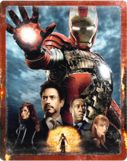 Iron Man 2 - 4K Ultra HD Zavvi Exklusives Steelbook