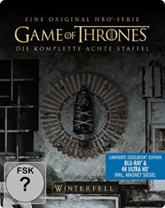 Game of Thrones - Staffel 8 (4K Ultra HD Steelbook) [Blu-ray]