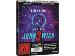 John Wick: Kapitel 3 (Limited Steelbook) [4K Ultra HD Blu-ray + Blu-ray]