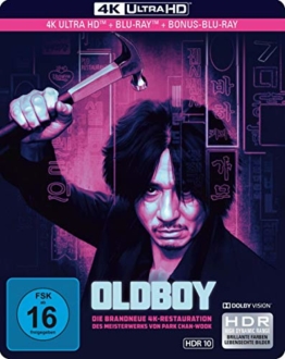 Oldboy - Limited SteelBook  (4K Ultra HD) (+ Blu-ray 2D) (+ Bonus-Blu-ray)