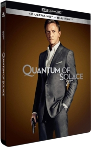 James Bond ein Quantum Trost 4K Steelbook Frankreich