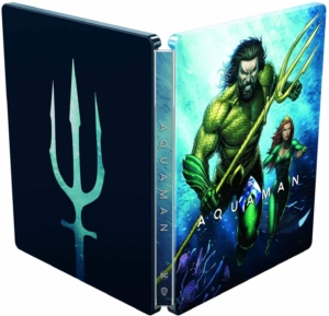 Aquaman 4K illustrated Artwork Steelbook