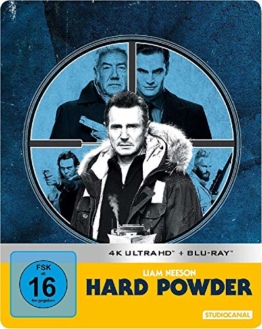 Hard Powder - Limited SteelBook Edition (4K Ultra HD) (+ Blu-ray 2D)