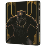 Black Panther Mondo 4K Steelbook Rückseite