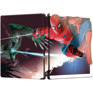 Spider-Man Homecoming Lenticular Steelbook Außenseite