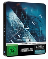 Tenet Limited Steelbook [4K UHD + Blu-ray]
