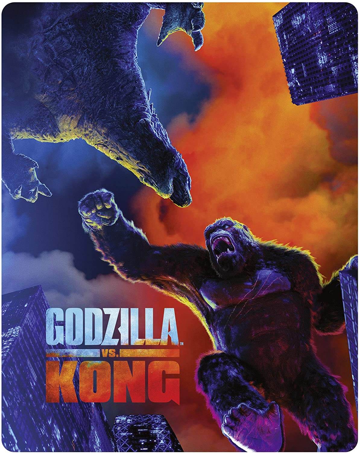Godzilla vs. Kong 4K UHD Steelbook Vorderseite