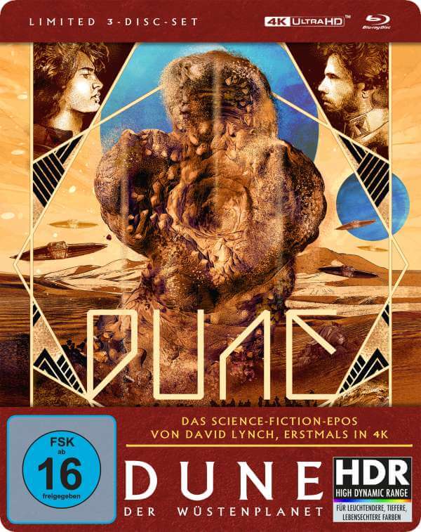 Dune - Der Wüstenplanet (Ultra HD Blu-ray & Blu-ray im Steelbook