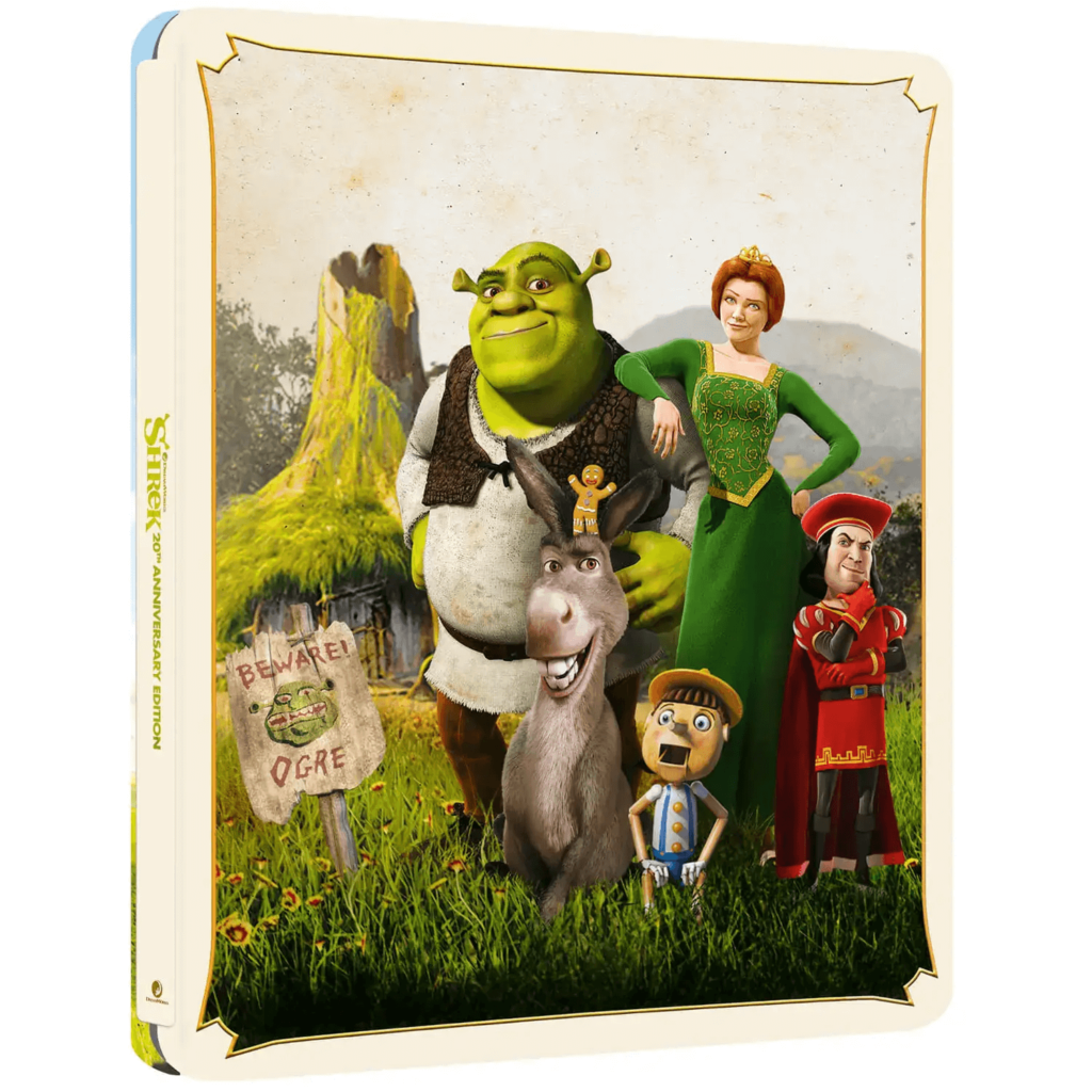 Shrek-Zavvi-Exclusive-20th-Anniversary-4K-Ultra-HD-Steelbook-Vorderseite