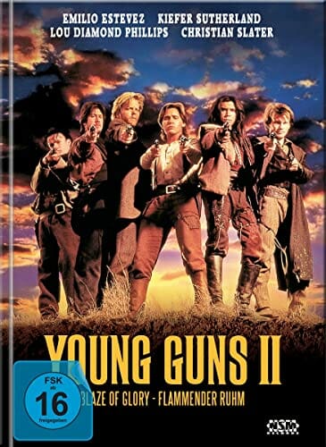Young Guns 2 - Blaze of Glory - Mediabook (+ DVD) [Blu-ray]