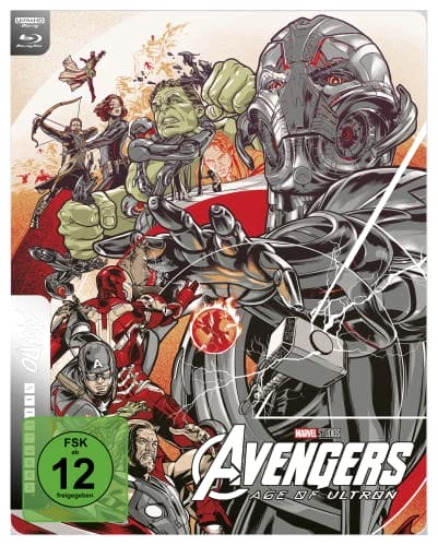 Avengers - Age of Ultron - 4K UHD Mondo Steelbook Edition [Blu-ray]