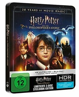Harry Potter und der Stein der Weisen - Jubiläums-Edition - Magical Movie Modus - Steelbook [Blu-ray]
